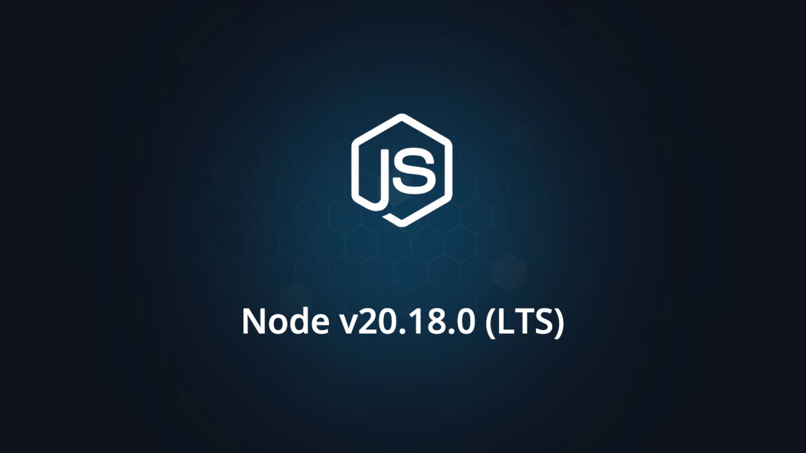 Node.js v20.18.0